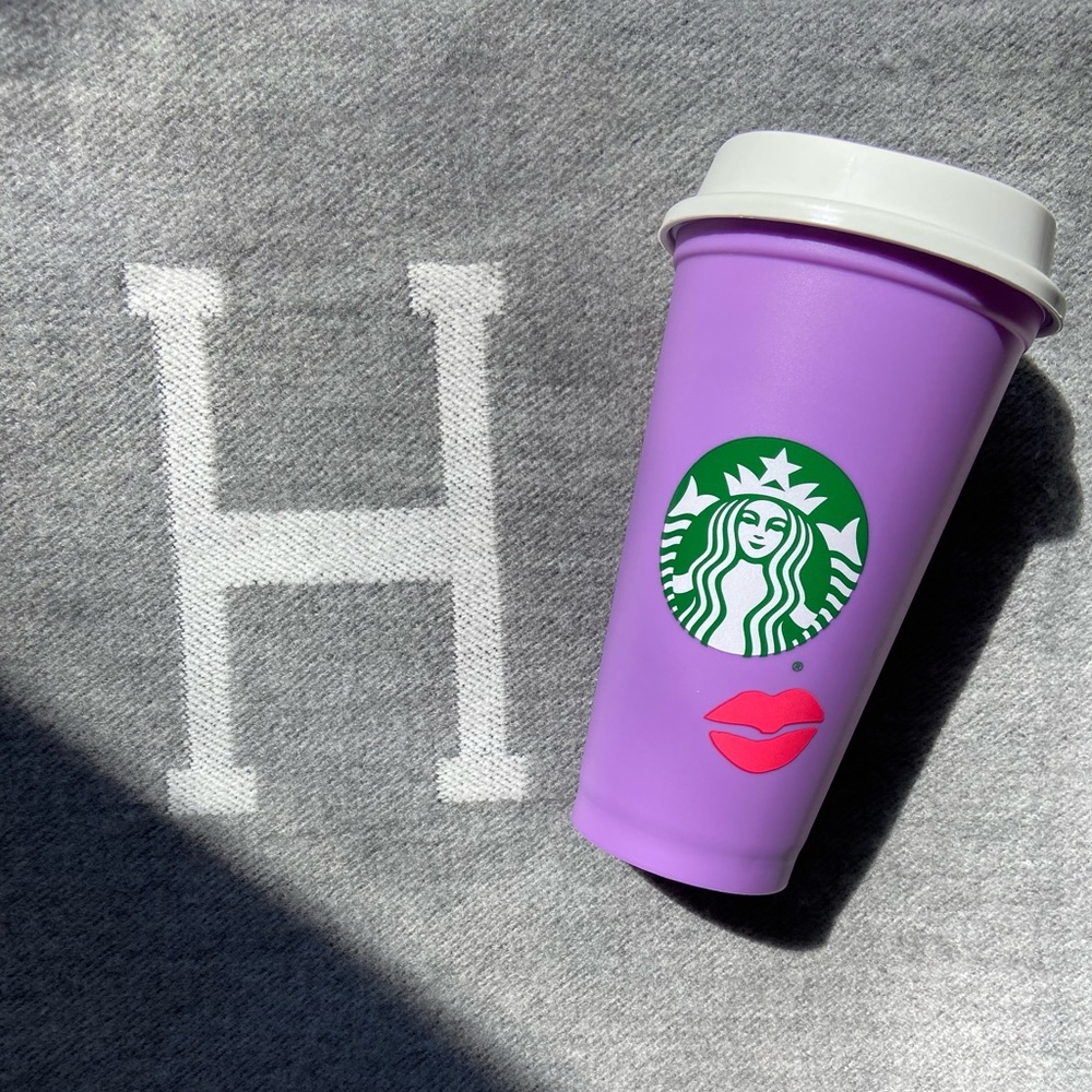 Limited edition color changing starbucks hot cup